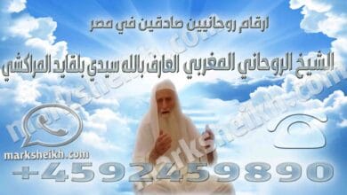 ارقام روحانيين صادقين في مصر